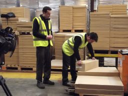 Filming a customised Manual Handling training video